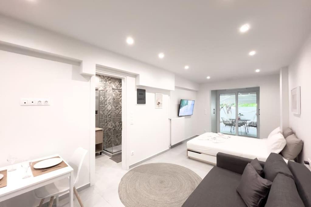 Luxury Studio With Garden Next To Acropolis Atény Exteriér fotografie